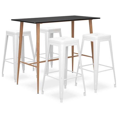 Ensemble bar pcs noir - 7,