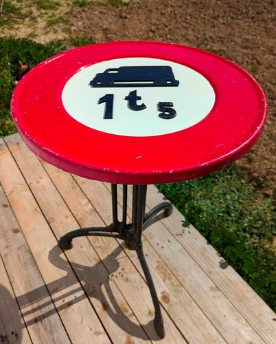 Table bistrot style - table,