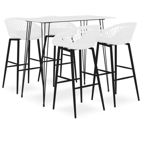 Ensemble bar pcs blanc - de,