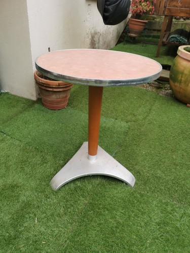 Table bistrot bois pieds - bistrot,