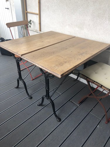 Tables bistrot bois massif - , et