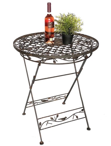 Table bistrot ancienne - table,